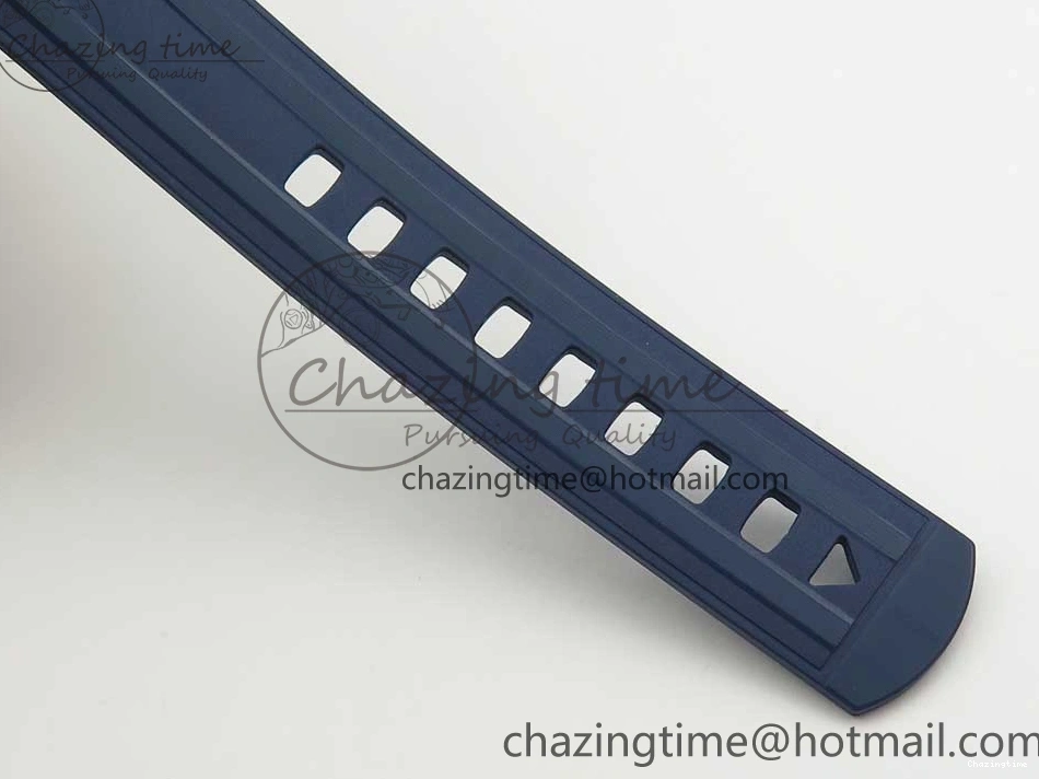 0406 StreetReady 2018 Seamaster Diver 300M VSF 1:1 Best Edition Blue Ceramic Gray Dial on Blue Rubber Strap A8800 V2 (Black Balance Wheel) 7963